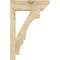 Ekena Millwork Balboa Slat Rough Sawn Outlooker, Douglas Fir, 6"W x 16"D x 24"H OUT06X16X24BOA06RDF - alternate 2